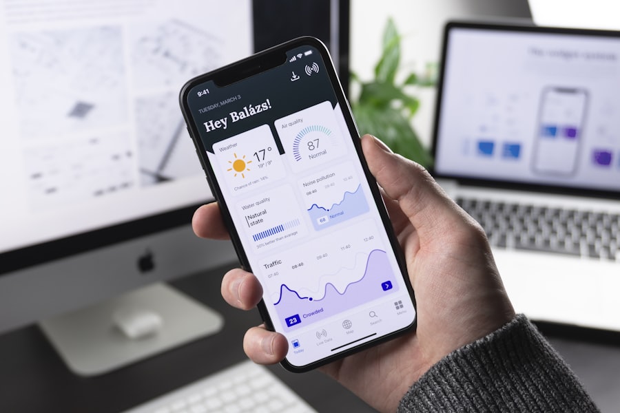 Mobile and application hosting interface